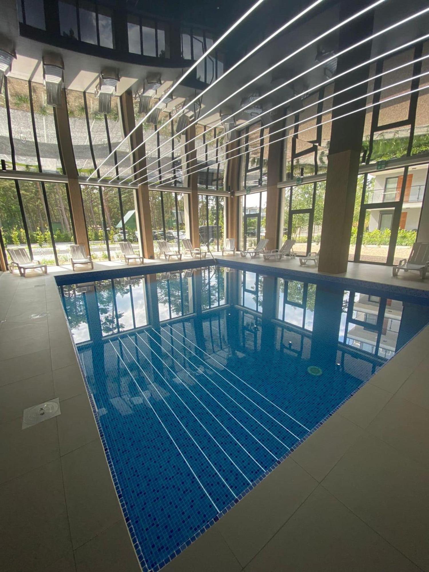 Nowy Apartament A3-Pba- Kryty Basen - Dwie Sypialnie - Salon -Aneks -Duzy Taras 波别罗沃 外观 照片